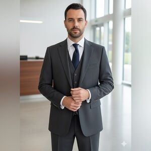 GUCCI Men's Pinstripe Suit - Jacket & Pants - Excellent Condition